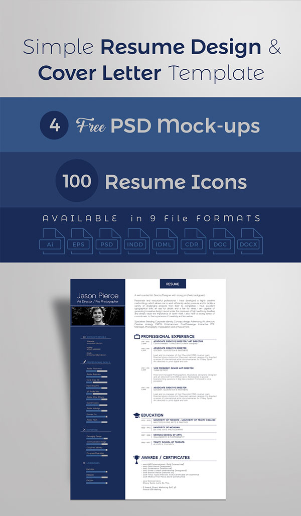 premium-simple-resume-cv-design-cover-letter-template
