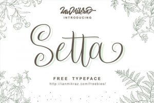 setta-script-free-typeface