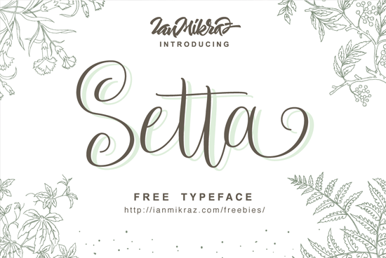 setta-script-free-typeface