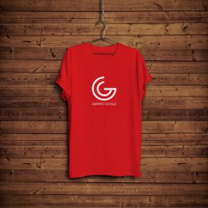 Free-T-Shirt-Mock-up-with-Hanger-&-Wooden-Background-1