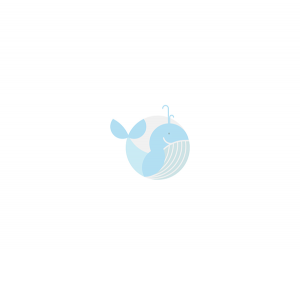 Little-Whale-Water-Park-For-Toddlers-Creative-Logo-Design