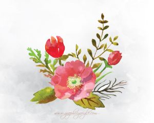 9 Free Watercolor Flower Vectors For Designers-06