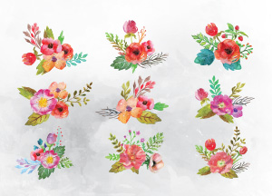 9-Free-Watercolor-Flower-Vectors-For-Designers-10