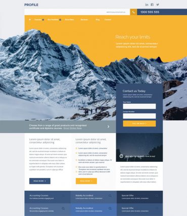 30 Newest Free Website Templates for 2017