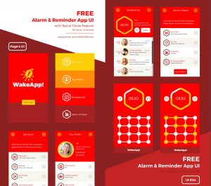 Free-Alarm-&-Reminder-Mobile-App-UI-with-8-Screens,-AI-&-EPS-Formats