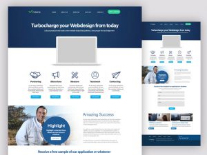 Meena-Free-Website-Template-Psd