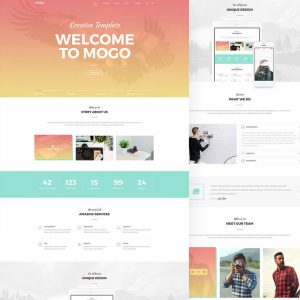 MoGo-Free-One-Page-PSD-Website-Template