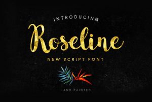 Free-Roseline-Font