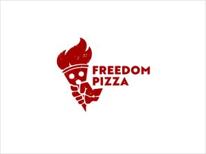 Freedom-Pizza-Logo-Design