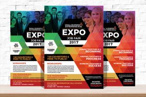 Professional-Expo-Job-Fair-Flyer-Template-Design