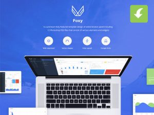 Foxy-Free-Admin-Panel-Dashboard-UI-Kit-PSD