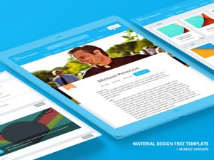 Free-Material-Design-Template