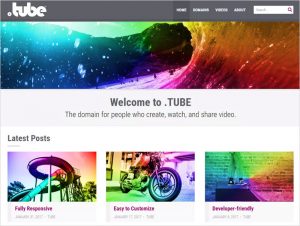 TUBE-Free-WordPress-Theme