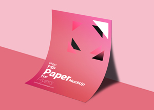 Free-PSD-A4-Paper-MockUp-For-Flyers-300