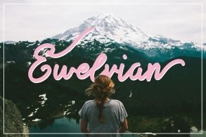 Ewelvian-Brush-Style-Font-For-Memories