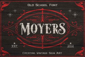 Moyers-Old-School-Font