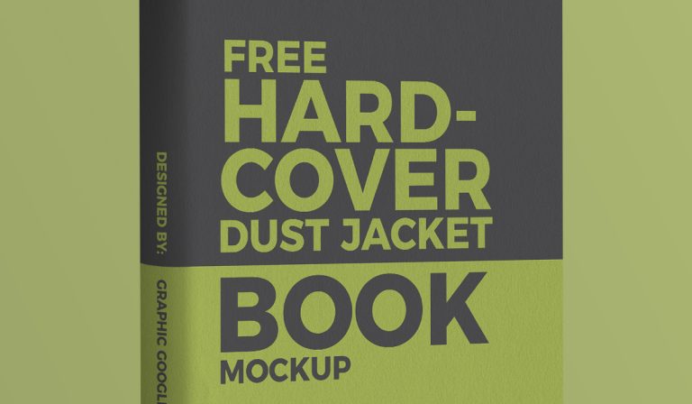 Download Free Hardcover Dust Jacket Book MockupGraphic Google - Tasty Graphic Designs Collection
