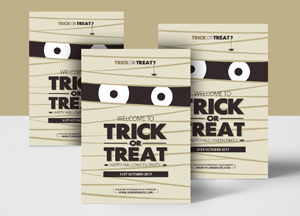 Halloween-Trick-or-Treat-Party-Flyer-Design-Template