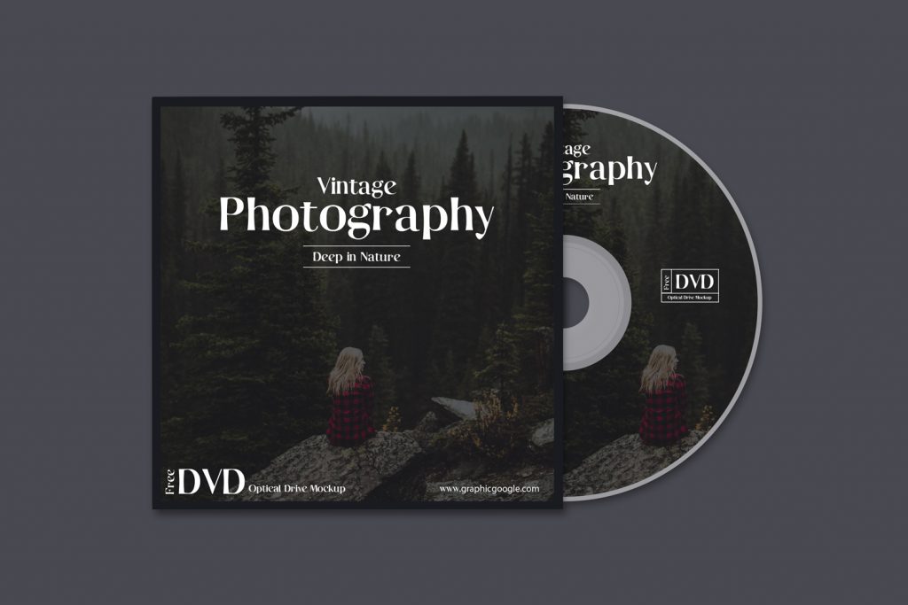 Free DVD Optical Drive MockupGraphic Google Tasty