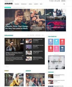 Afario-A-Modern-News-&-Magazine-Theme