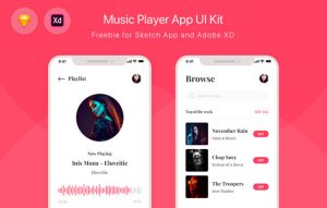 Music-Player-App-Free-UI-Kit-Design