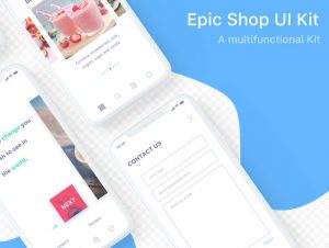 iPhone-X-Epic-Shop-UI-Design