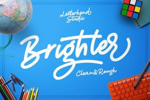 19-Brighter-Clean-Rough-Font-2018-0