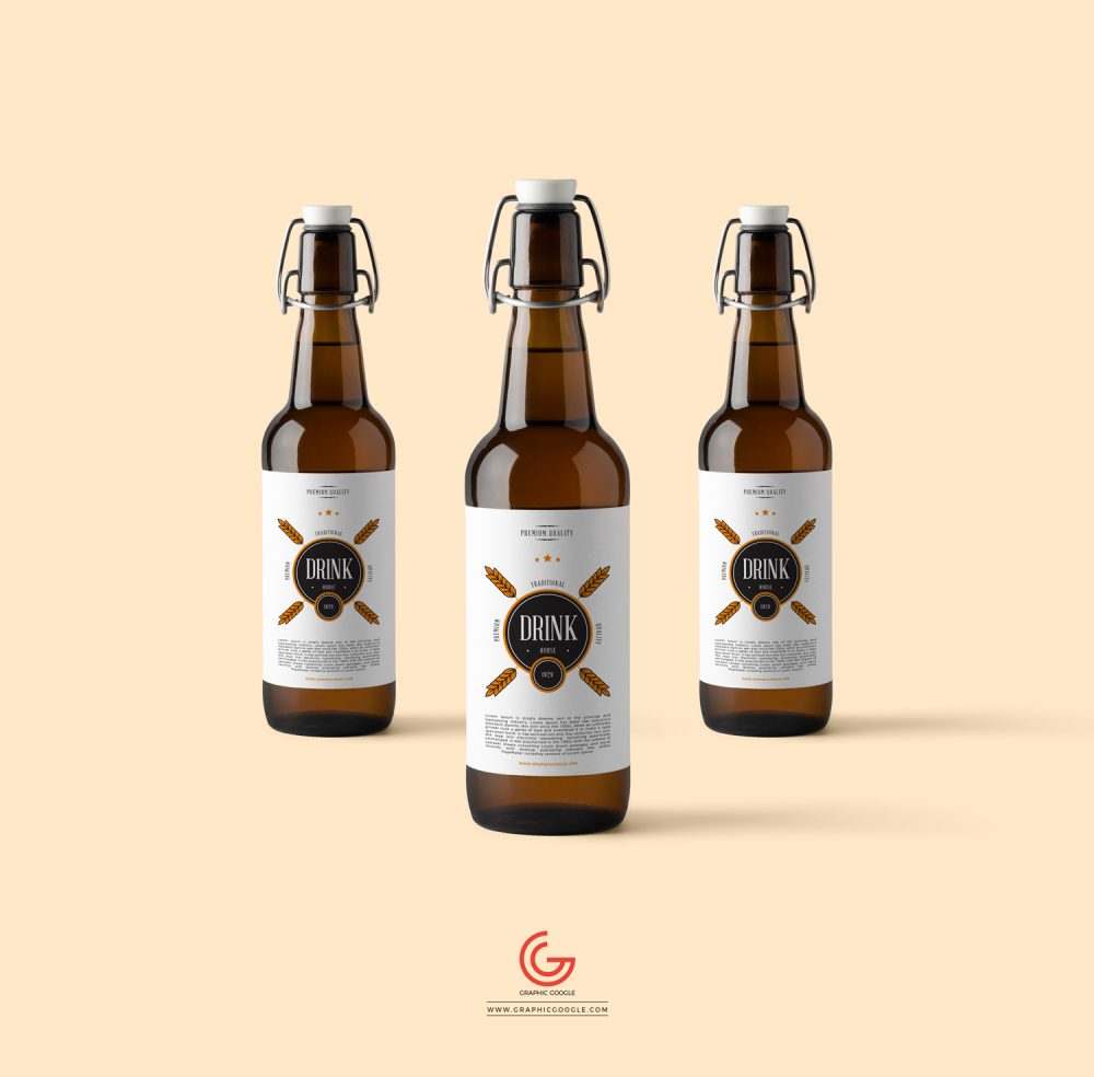 Download Free Beverage Bottle Mockup PSDGraphic Google - Tasty ...