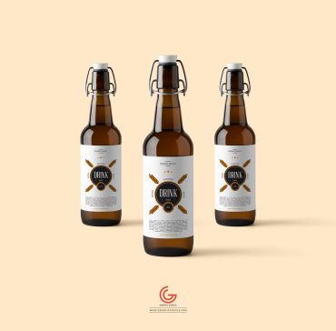 Free Beverage Bottle Mockup PSDGraphic Google - Tasty ...