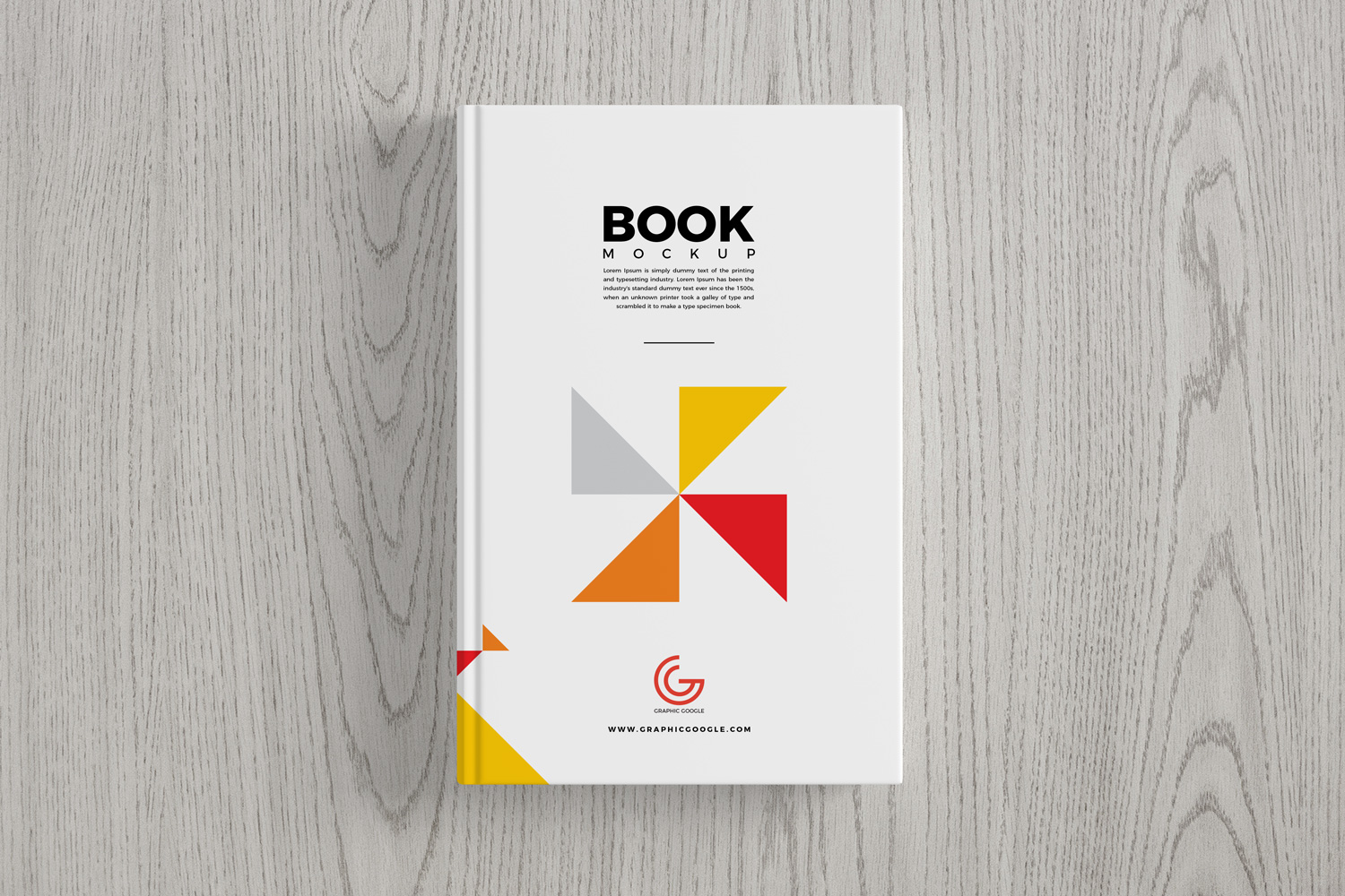 Free Book Cover Mockup Psd For Branding