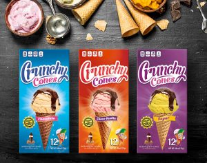 Crunchy-cones-packaging-design