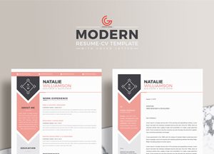 Free-Modern-Resume-CV-Template-For-Designers-and-Developers-With-Cover-Letter-300