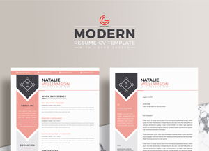 Free-Modern-Resume-CV-Template-For-Designers-and-Developers-With-Cover-Letter-300