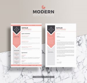 Free-Modern-Resume-CV-Template-For-Designers-and-Developers-With-Cover-Letter
