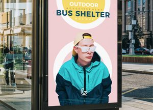 Free-Outdoor-Advertisement-Bus-Shelter-Mockup-PSD-2018-300