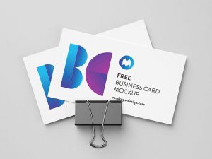 Business-Card-With-Foldback-Clip-Mockup