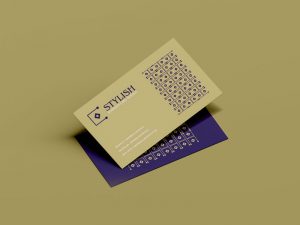 Free-PSD-Stylish-Business-Card-Mockup