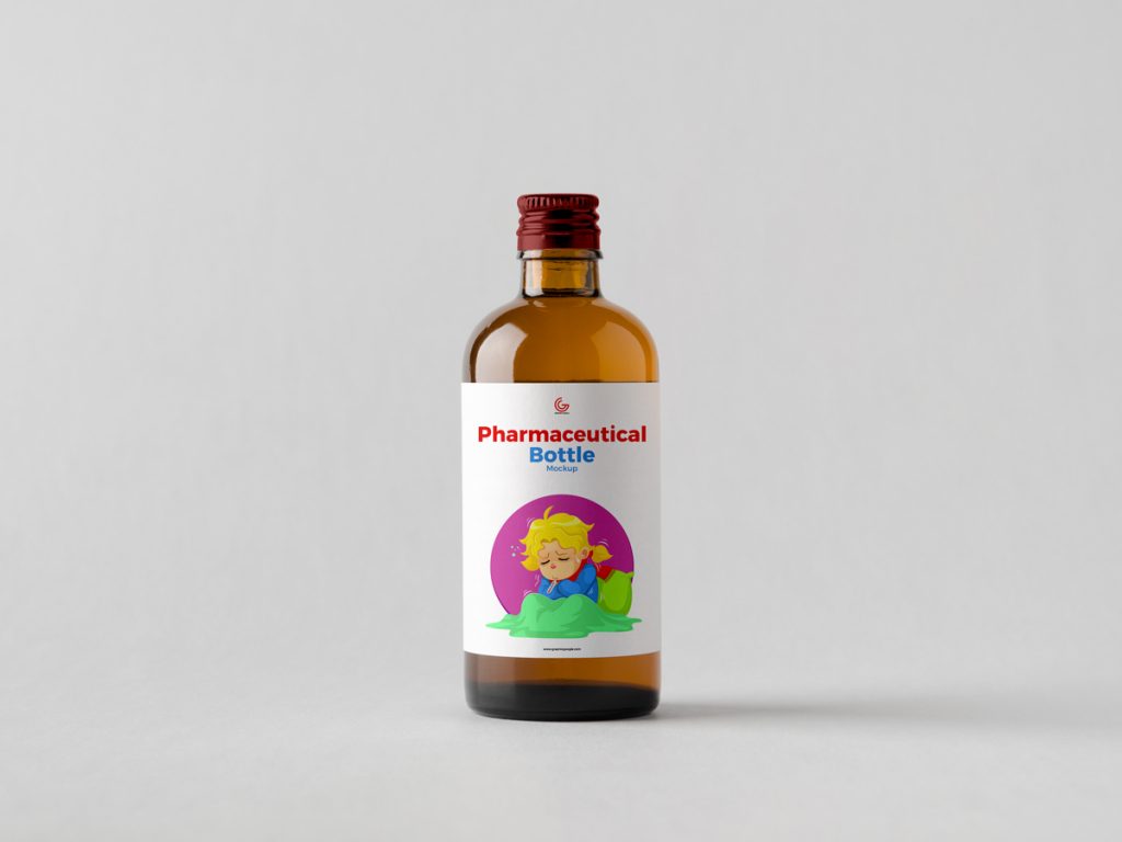 Download Free Pharmaceutical Bottle Mockup PSD For Label ...