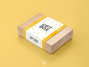 Free-Craft-Paper-Gift-Box-Mockup-PSD-2018