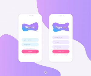 Free-Clean-Login-Mobile-UI-Design-Concept-Template