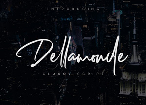 Free-Dellamonde-Classy-Signature-Script-Font-Demo