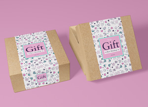 Free-Packaging-Craft-Paper-Gift-Box-Mockup-PSD-2018-300