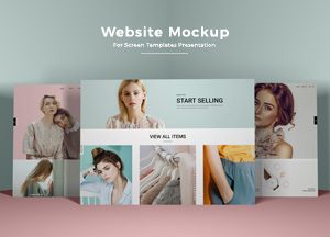 Free-Website-Mockup-PSD-For-Screen-Templates-Presentation-300