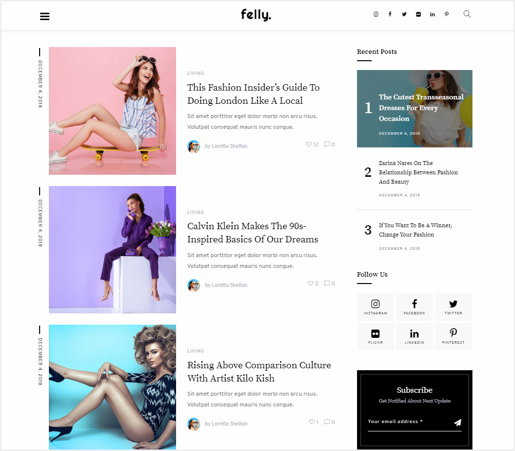 Felly-Travel-and-Fashion-WordPress-Blog-Theme