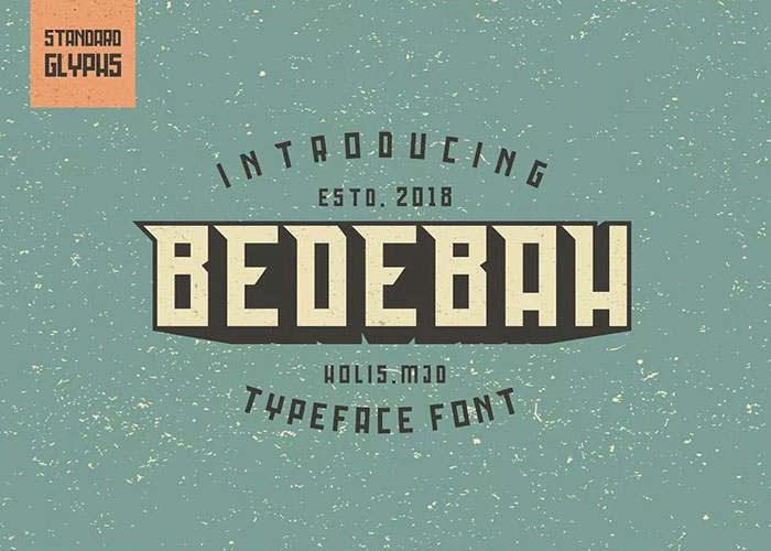 Free-Bedebah-Typeface-Font-Demo