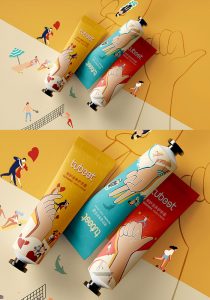 30 Ideas of Cosmetic Packaging For Inspiration - Graphic Google - Tasty ...