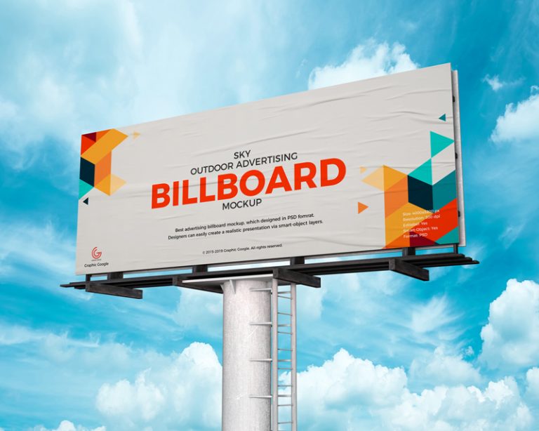 Download Free Advertising PSD Billboard Mockup - Graphic Google - Tasty Graphic Designs CollectionGraphic ...