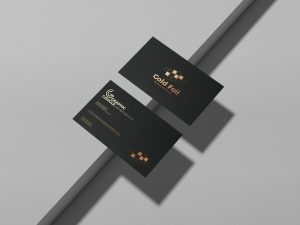 Gold-Foil-Business-Card-Mockup-PSD-Vol-2