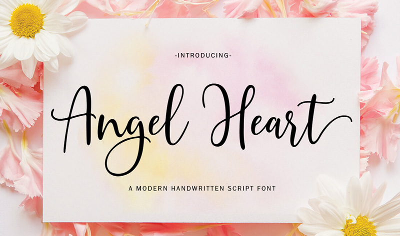Angel-Heart-Handwritten-Font