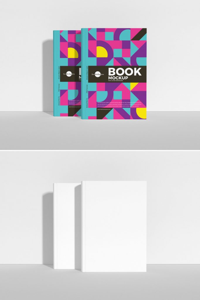 Free Cover Branding Book Mockup PSD - Graphic Google - Tasty Graphic ...